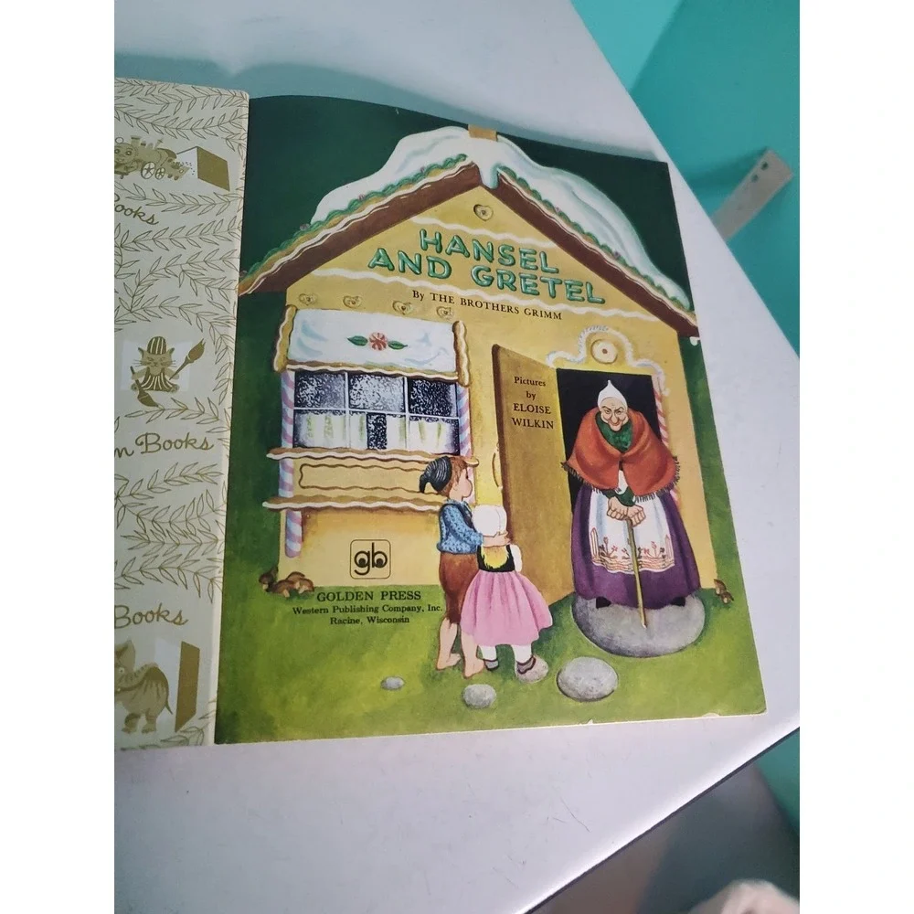 Hansel And Gretel A Little Golden Book The Brothers Grimm 27th Printing 1980 HC